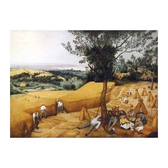 cuadros de paisajes - Cuadro -The Harvesters-
