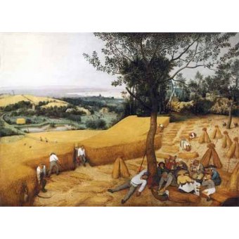 cuadros de paisajes - Cuadro -The Harvesters-
