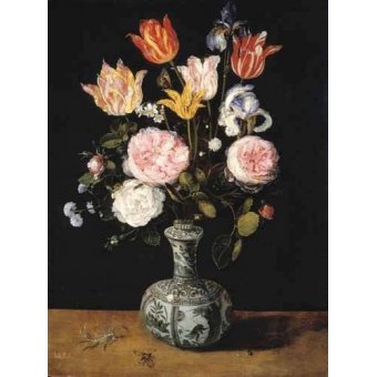 cuadros de flores - Cuadro -Florero-