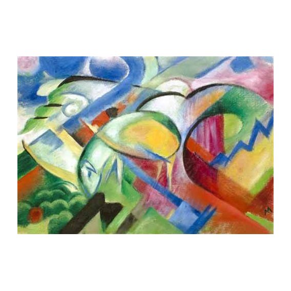 cuadros abstractos - Cuadro -The Sheep-