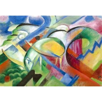 cuadros abstractos - Cuadro -The Sheep-