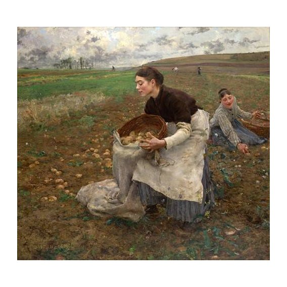 cuadros de retrato - Cuadro -October, 1878-