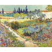cuadros de paisajes - Cuadro -Garden at Arles, 1888-