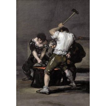 cuadros de retrato - Cuadro -La_fragua, 1815-1820-