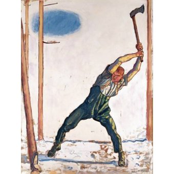 cuadros de retrato - Cuadro -Woodcutter, 1910-
