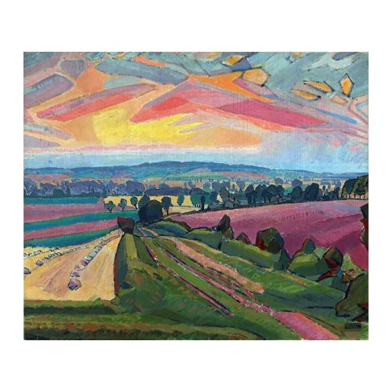 cuadros de paisajes - Cuadro -The Icknield Way-