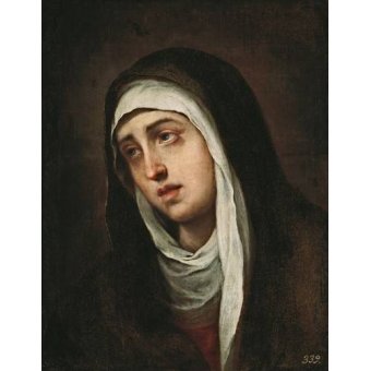 cuadros religiosos - Cuadro -La Dolorosa, 1660-70-