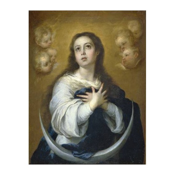 cuadros religiosos - Cuadro -La Inmaculada Concepcion, 1662-