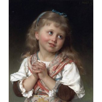 cuadros de retrato - Cuadro -Niña pequeña-