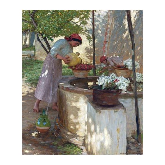 cuadros de retrato - Cuadro -Winter in Liguria, 1906-