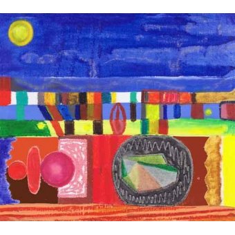 cuadros etnicos y oriente - Cuadro -Nocturnal, 2002-