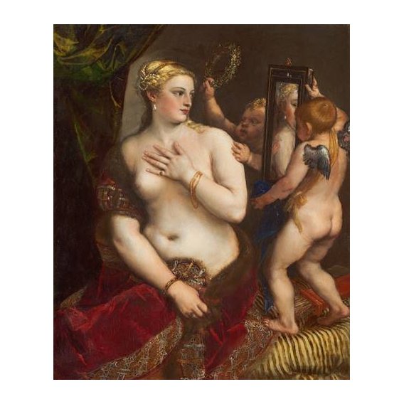 cuadros de desnudos - Cuadro -Virgen Gitana-