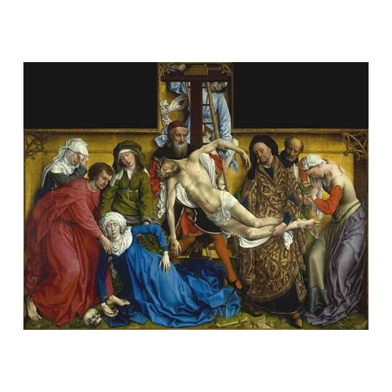 cuadros religiosos - Cuadro -El Descendimiento-