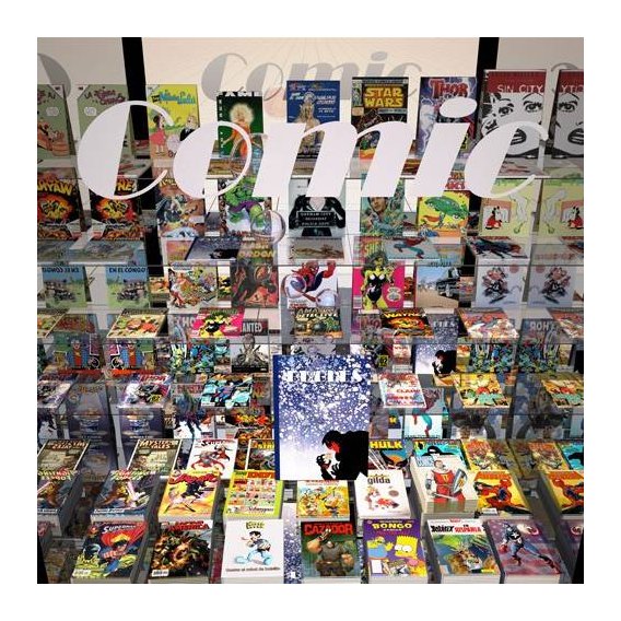 cuadros modernos - Cuadro -La tienda del comic-
