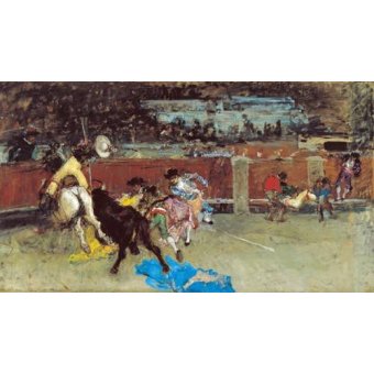 cuadros de fauna - Cuadro -Corrida de toros-