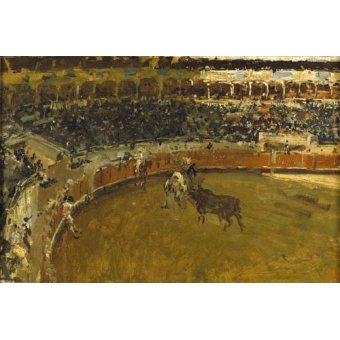 cuadros de fauna - Cuadro -La corrida de toros-