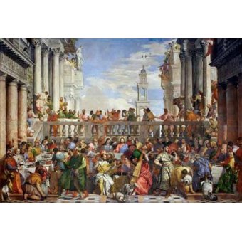 cuadros religiosos - Cuadro -Las Bodas de Caná, 1563-