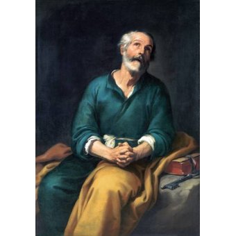 cuadros religiosos - Cuadro -San Pedro en lágrimas-