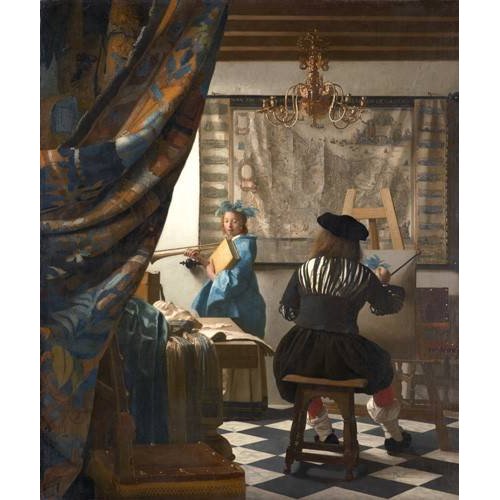 Cuadro -The Art of Painting-, Johannes Vermeer