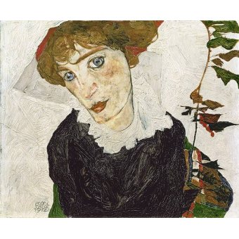 cuadros de retrato - Cuadro -Crescent of Houses, 1915-