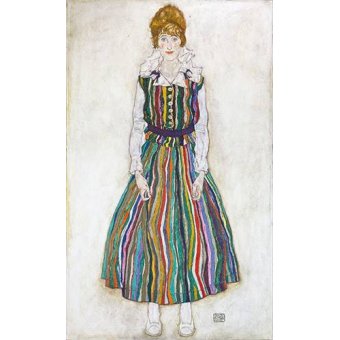 cuadros de retrato - Cuadro -Portrait of Edith (the artist's wife), 1915-