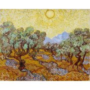 cuadros de paisajes - Cuadro -Olive Trees-