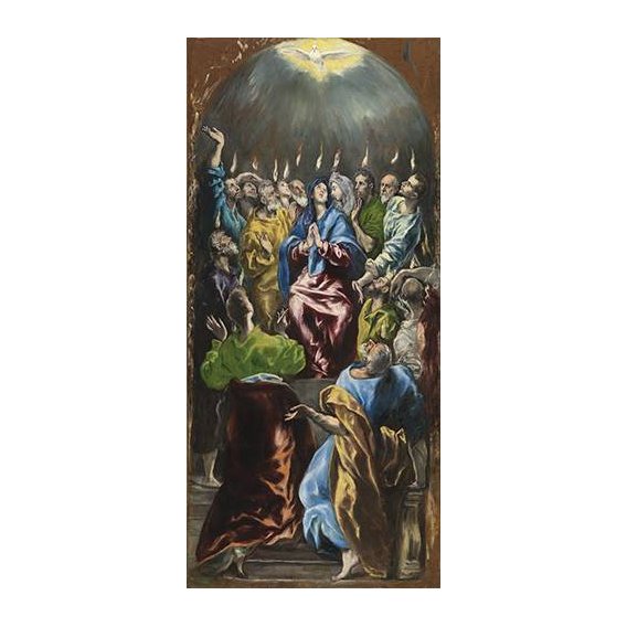 cuadros religiosos - Cuadro -Pentecostés, 1597-