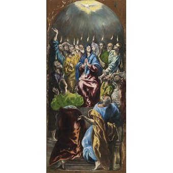 cuadros religiosos - Cuadro -Pentecostés, 1597-