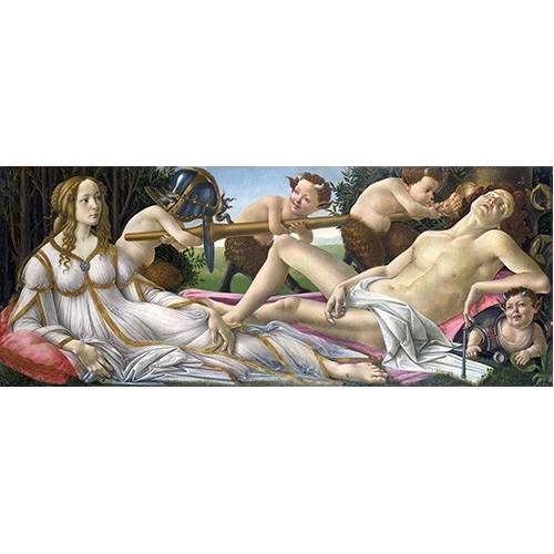 Cuadro -Venus y Marte-, Alessandro Botticelli