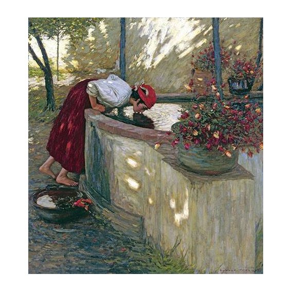 cuadros de retrato - Cuadro -Ligurian Roses-