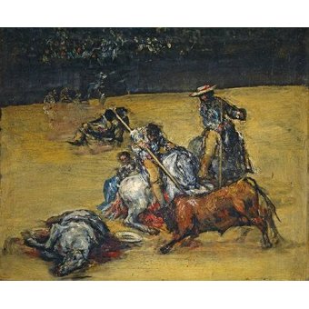 cuadros de fauna - Cuadro -Corrida de toros-