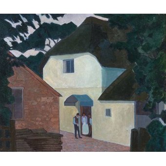 cuadros de paisajes - Cuadro -The Caller at the Mill-