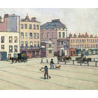 cuadros de paisajes - Cuadro -The Weigh House, Cumberland Market-