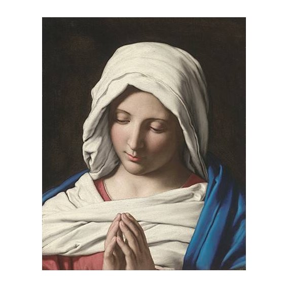 cuadros religiosos - Cuadro -La VIrgen Rezando-