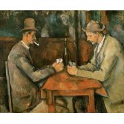 cuadros de retrato - Cuadro -Los jugadores de cartas, 1890-