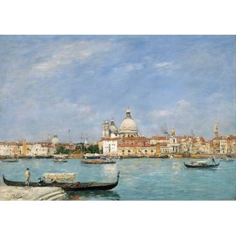 cuadros de marinas - Cuadro -Venice, Santa Maria della Salute from San Giorgio-