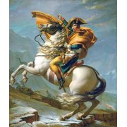 cuadros de retrato - Cuadro -Bonaparte cruzando los Alpes, 1801-