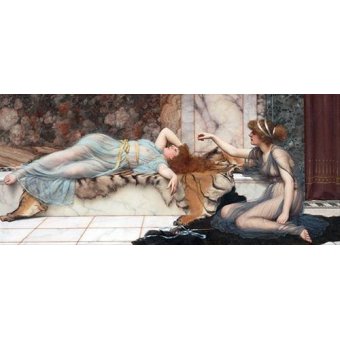 Cuadro -Mischief and Repose-