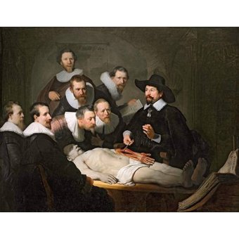 Cuadro -Lección de anatomia del prof. Nicolaes Tulp--