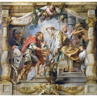 Cuadro -El encuentro de Abraham y Melquisedec-