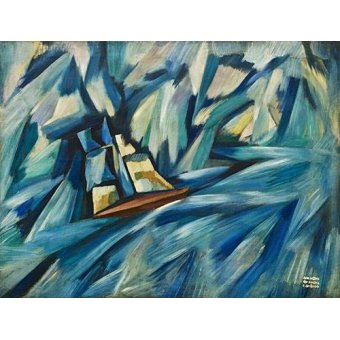 Cuadro -La Chalupa, 1914-15-, Amadeo de Souza-Cardoso