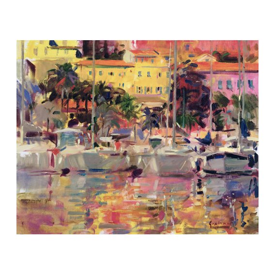 Cuadro -Golden Harbour Vista -