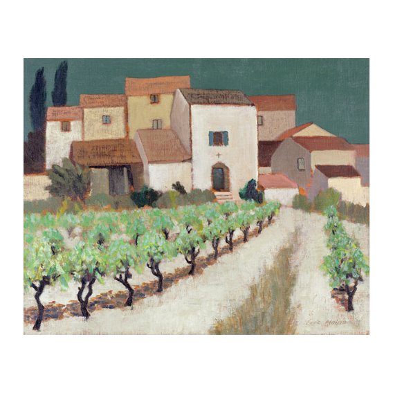 Cuadro -Vineyard, Provence -