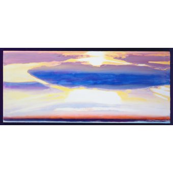Cuadro -Skyscape (mixed media)-