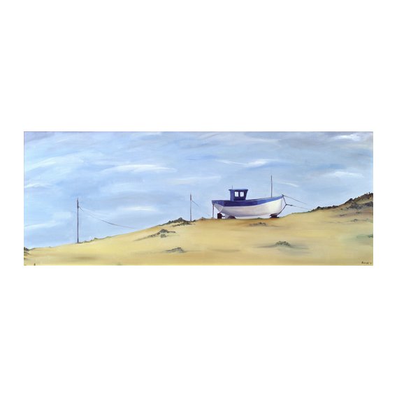 Cuadro -Beached (oil on canvas)-