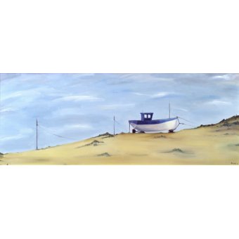 Cuadro -Beached (oil on canvas)-