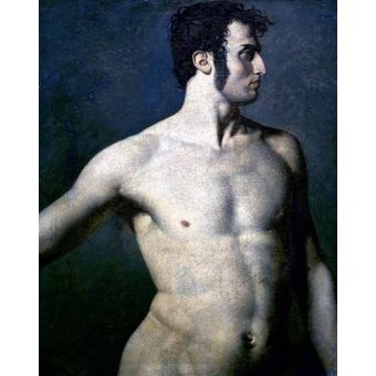 cuadros de retrato - Cuadro -Torso de hombre-