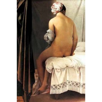 cuadros de retrato - Cuadro -La bañista de Valpincon, 1808-