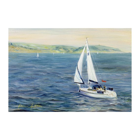 Cuadro - Sailing Home, 1999 -