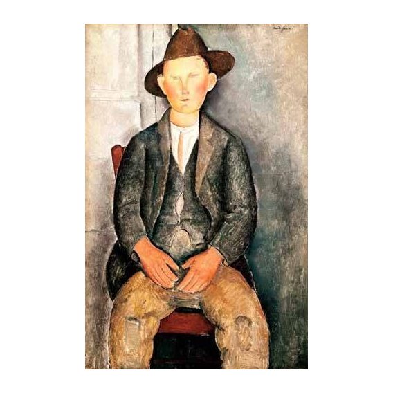 cuadros de retrato - Cuadro -El pequeño campesino-